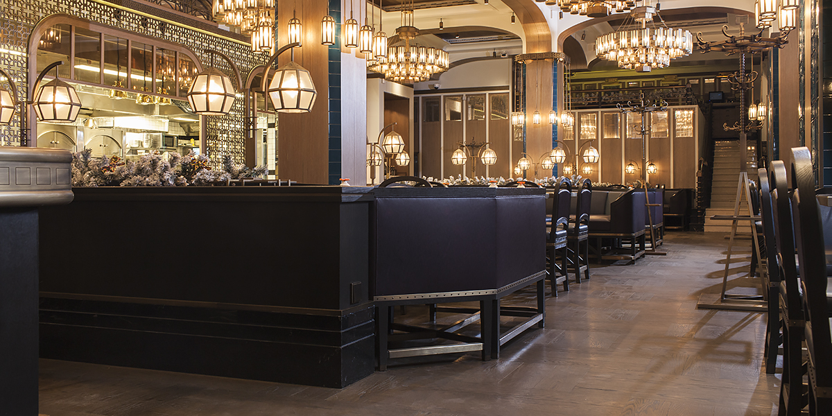 Ebony and Co project Restaurant Coffee Mania Antique American White Oak